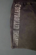 Controlled Blackout Stone Washed Shorts - Image 2