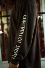 Controlled Insanity Brown Iron Therapy Long-sleeve Waffle Thermal - Image 2