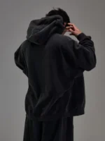 Controlled Insanity Faded Black Heavyweight Pullover - Image 2