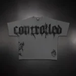 Controlled Insanity Smoked Out Gray In Black Pump Cover